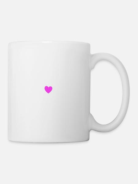 2025 Jahr Herz Geburtstag - Tasse - Weiß