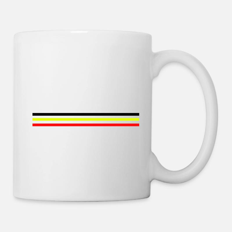 Stolz, ein BELGISCHER Unterstützer zu sein - großartig - Tasse - Weiß