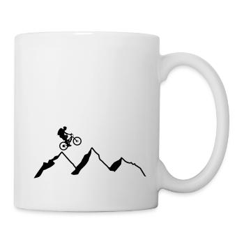 Mountain bike - Mug - white - Right