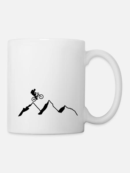 VTT - Mug blanc - blanc