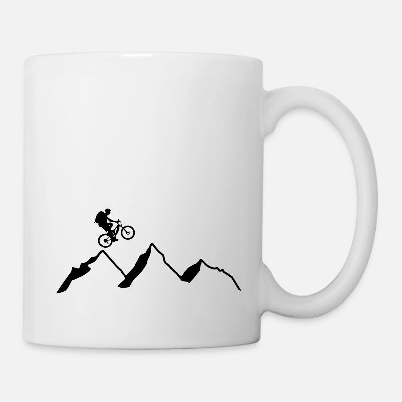 VTT - Mug blanc - blanc