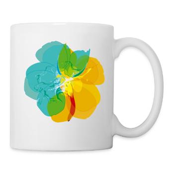 Farbrausch - Tasse - Weiß - Rechts