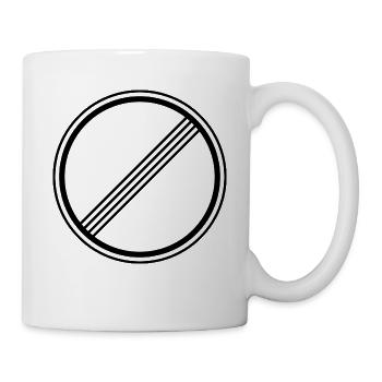 No limit - Tasse - Weiß - Rechts