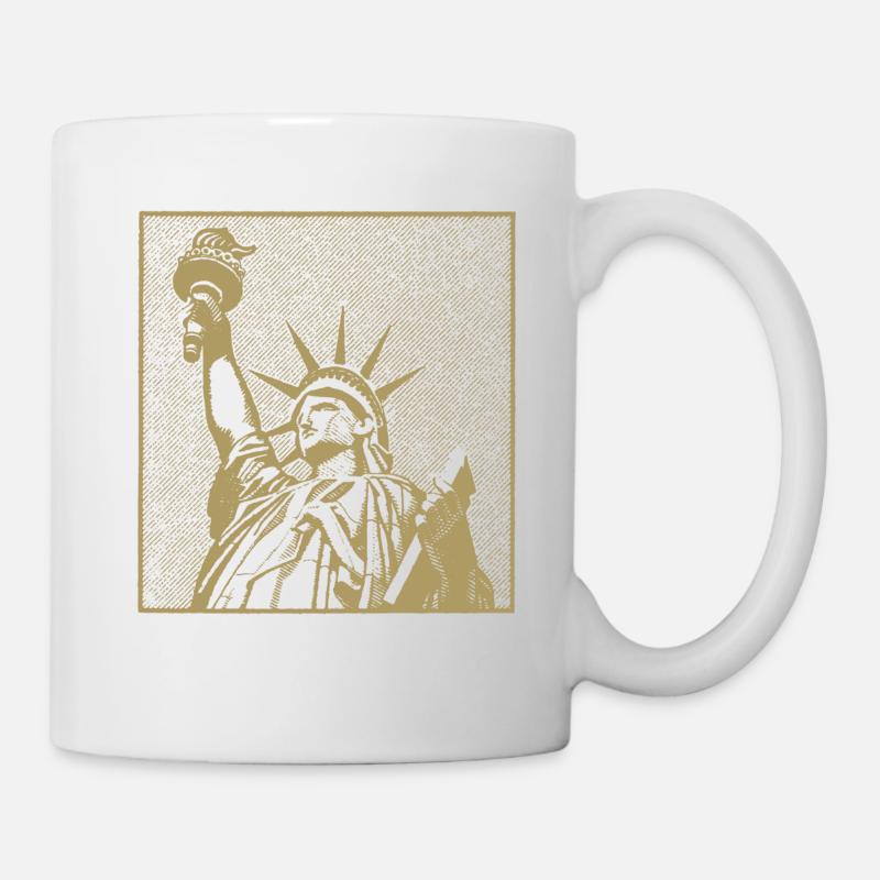 Liberty - Tasse - Weiß