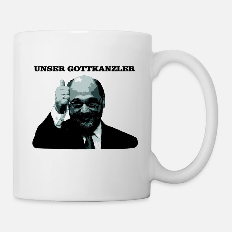 Gottkanzler Schulz - Tasse - Weiß