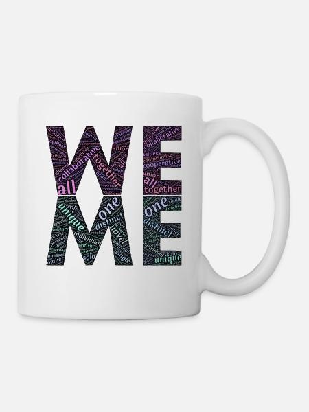 we & me - Tasse - Weiß