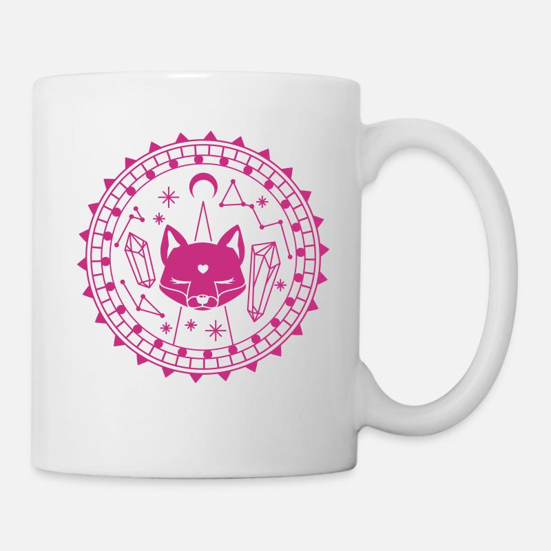 Boho Fuchs - Tasse - Weiß