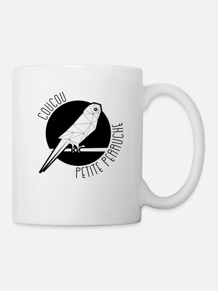 Coucou Petite Perruche - Mug blanc - blanc