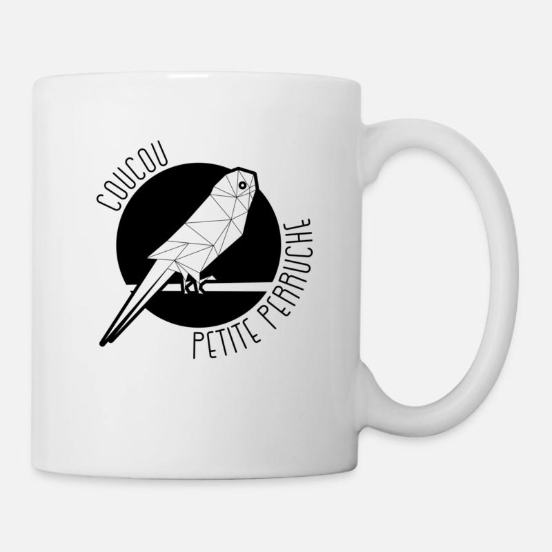 Coucou Petite Perruche - Mug blanc - blanc