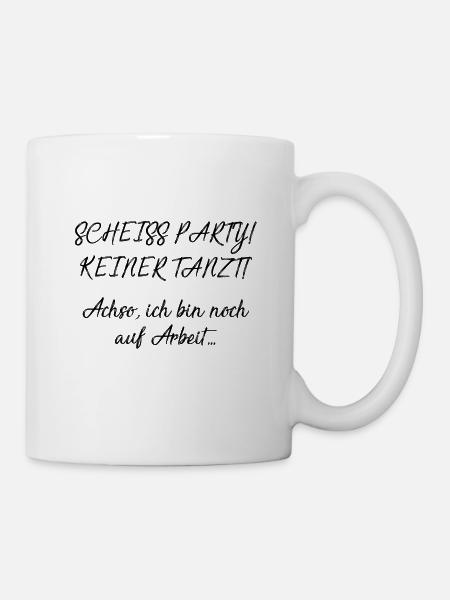 work - Mug - white