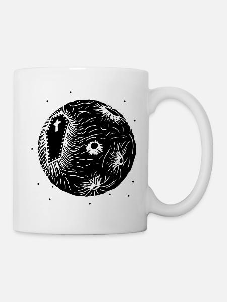 Dead Planet - Pénitencier - Étoile de la mort - Mug blanc - blanc