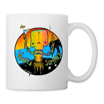RetkuOriginals - WastedSummer - Tasse - Weiß - Rechts