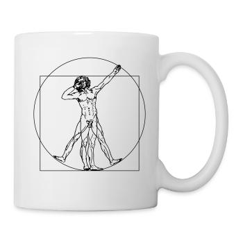 DAB Dab Dub Hippster cool hip - Mug - white - Right