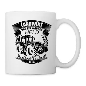 Farmer gift - agriculture field - Mug - white - Right