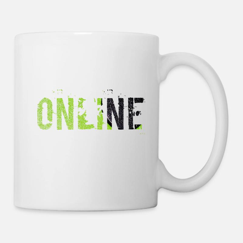 Online - Tasse - Weiß