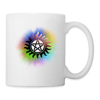 ColorStarBurst - Tasse - Weiß - Rechts