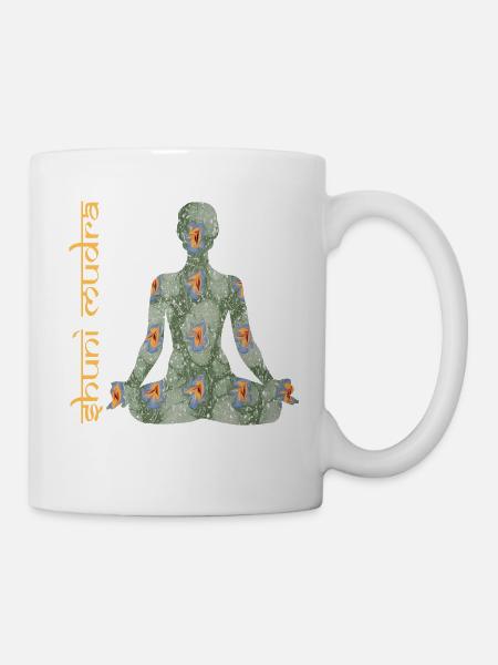 yoga 15 shuni mudra e 211 - Tasse - Weiß