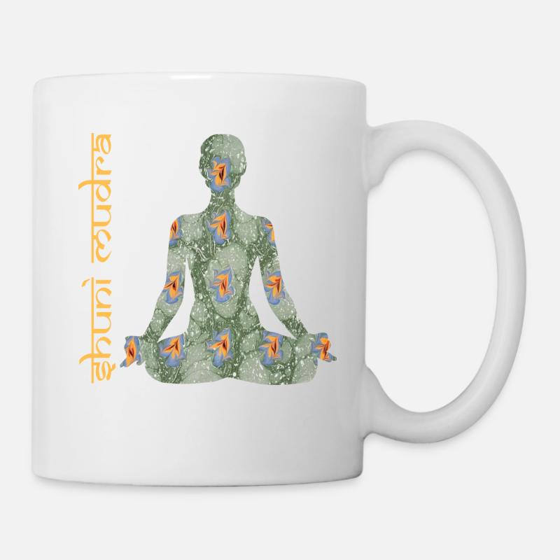 yoga 15 shuni mudra e 211 - Tasse - Weiß