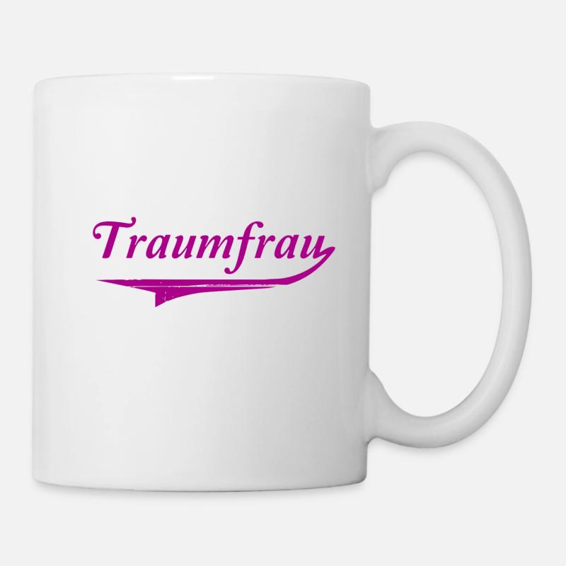 Traumfrau - Tasse - Weiß