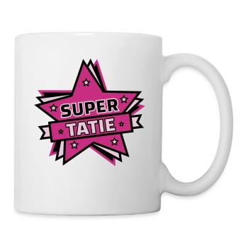Super tatie - Mug blanc - blanc - Droite