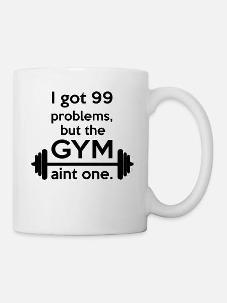 Gym - Mug - white