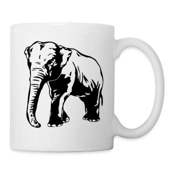 Elefant - Elephant - Mug - white - Right