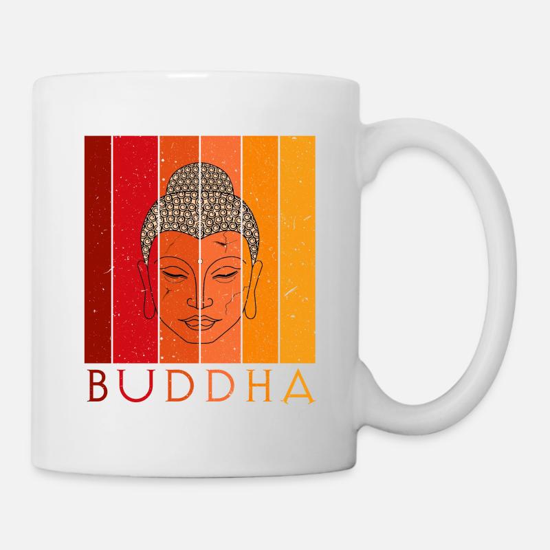 Buddha - Tasse - Weiß