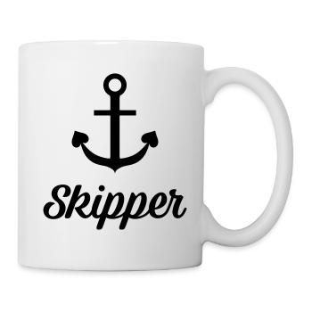 Équipage - Skipper Segeln Charter Mannschaft - 4 - Mug blanc - blanc - Droite