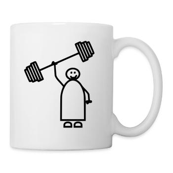 Strong man, Strong woman, Strong Boy, Strong Girl - Mug - white - Right