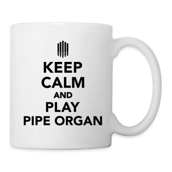 Orgel - Tasse - Weiß - Rechts