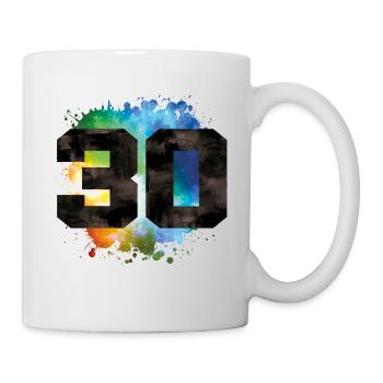 30 Number - Mug - white - Right