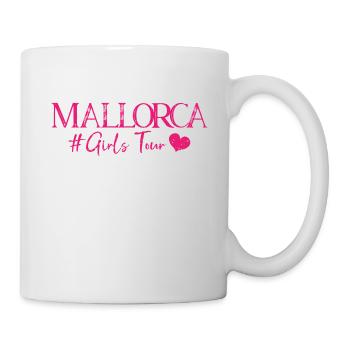 Mallorca Girls Tour Heart Pink - Mug blanc - blanc - Droite