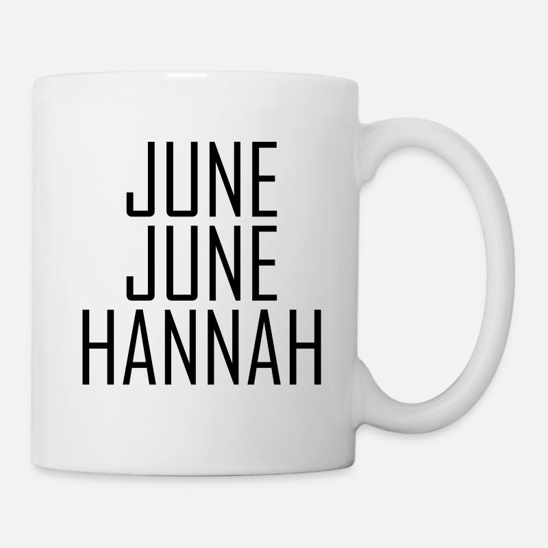 June June Hannah Shirt Captain Sandy Below Deck Ha - Mug - white