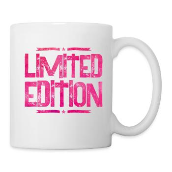 limited edition pink - Tasse - Weiß - Rechts