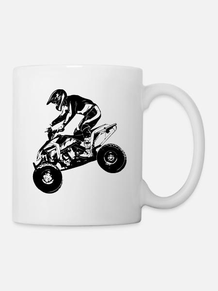 Quad Racing - ATV Racer - Mug blanc - blanc