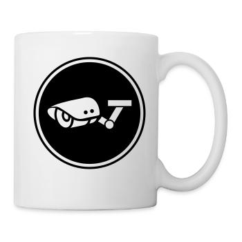 camera symbol icon - Mug - white - Right