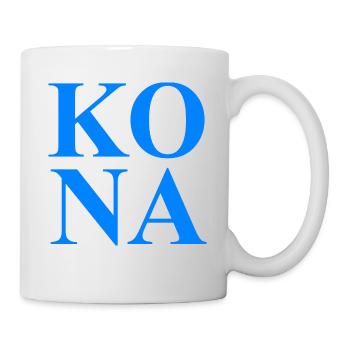 KONA TRIATHLON HAWAII TRIATHLET SWIM BIKE RUN TRI - Mug - white - Right