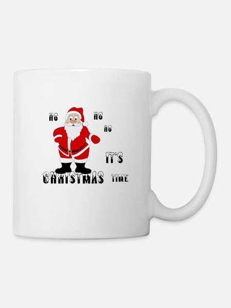 Weihnachtsmann Ugly Christmas - Tasse - Weiß