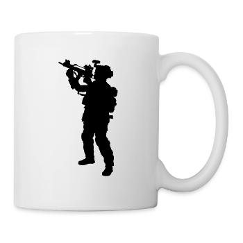 Special forces soldier, Spezialkräfte Soldat - Tasse - Weiß - Rechts