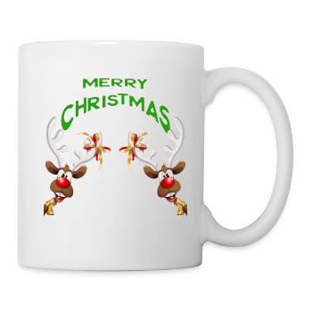 MERRY CHRISTMAS - Mug blanc - blanc - Droite
