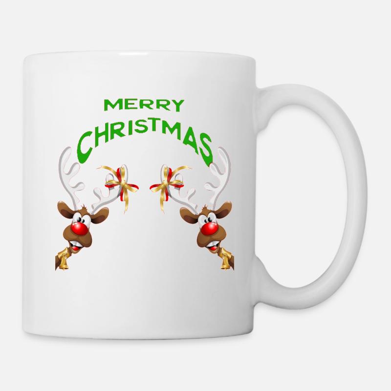MERRY CHRISTMAS - Mug blanc - blanc