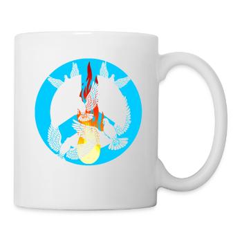 Peace Doves of Peace World Peace Peace Movement - Mug - white - Right
