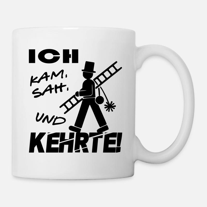 Job arbeit Beruf Schornsteinfeger - Tasse - Weiß