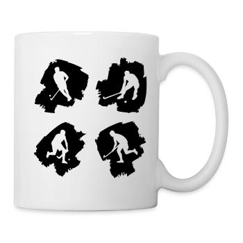 Hockeyeur - Mug blanc - blanc - Droite