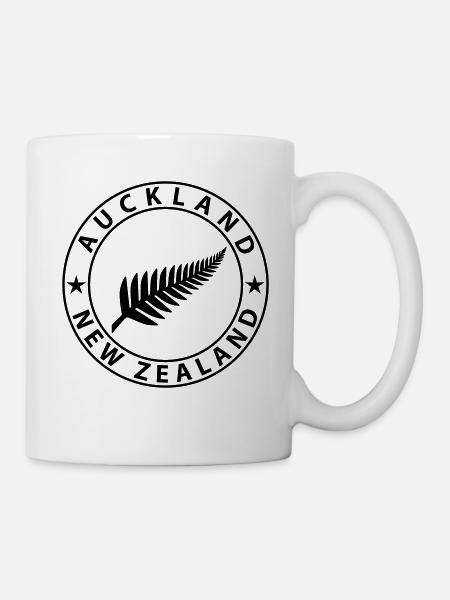 Auckland - Mug blanc - blanc