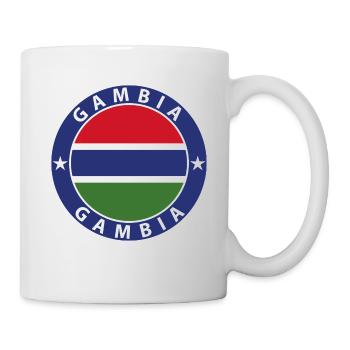 Gambie - Mug blanc - blanc - Droite