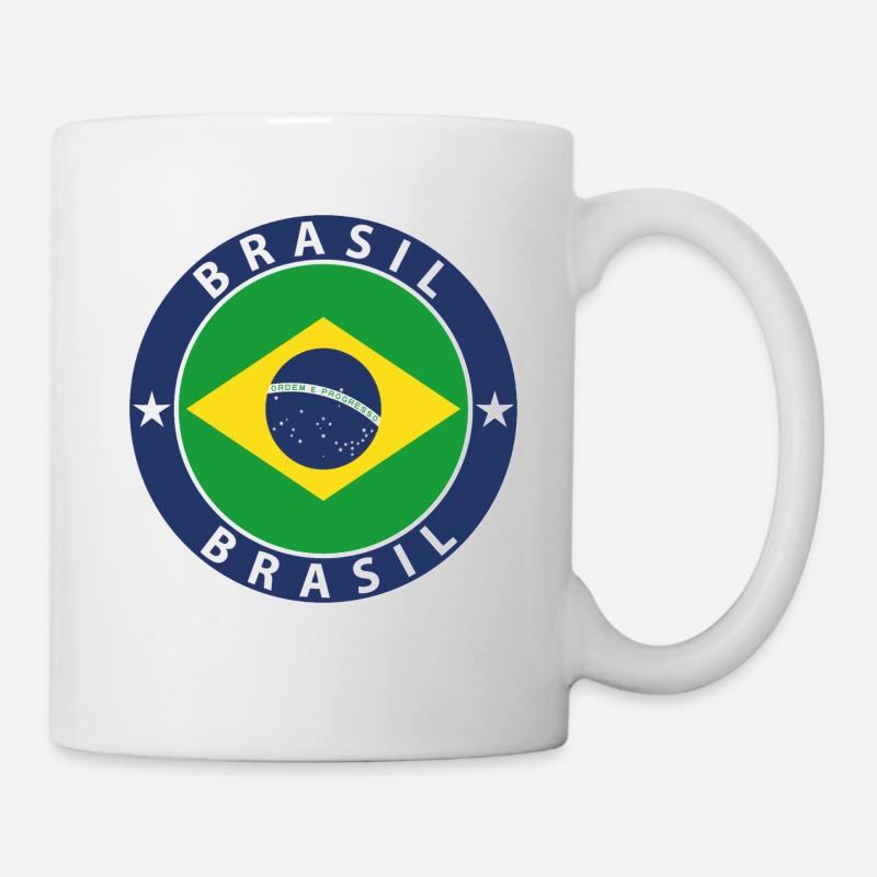 Brazil - Mug - white