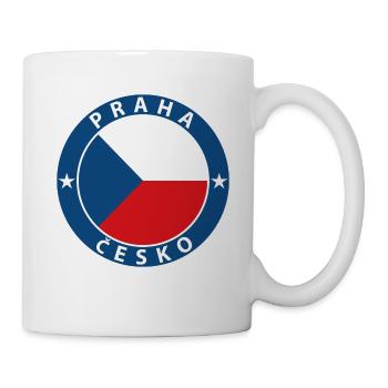 Prag - Tasse - Weiß - Rechts