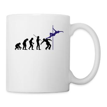 Pole Dance Tanzen Poledance Stange Dancing pole - Tasse - Weiß - Rechts