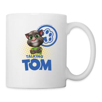 Talking Tom Logo Paw - Mug - white - Right